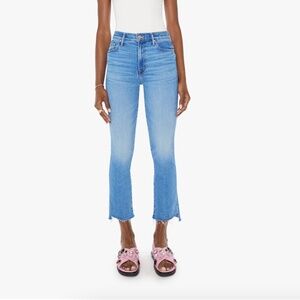 MOTHER The Insider Crop Step Fray Jeans